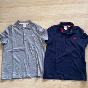 2 Lacoste polo shirts size XS